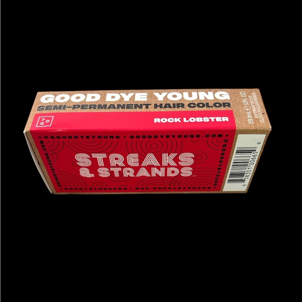 Good Dye Young Streaks & Strands Rock Lobster Red Semi-Permanent Hair Dye 2oz